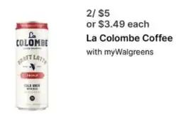 Walgreens La Colombe Coffee offer