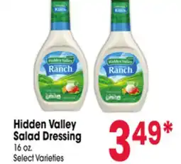 Jewel-Osco Hidden Valley Salad Dressing offer