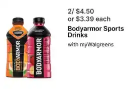Walgreens Bodyarmor sports drinks offer