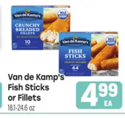 Tony’s Fresh Market Van de Kamp's Fish Sticks or Fillets offer