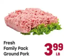 Tony’s Fresh Market Fresh Family Pack Ground Pork offer
