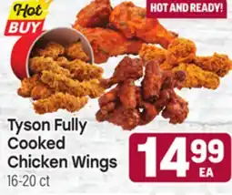 Tony’s Fresh Market Tyson Fully Cooked Chicken Wings offer