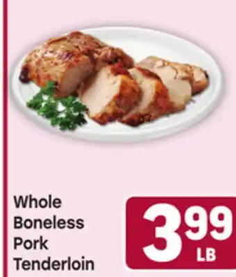 Tony’s Fresh Market Whole Boneless Pork Tenderloin offer