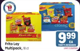 Tony’s Fresh Market Frito Lay Multipack offer