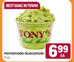 Tony’s Fresh Market Homemade Guacamole offer