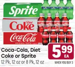 Tony’s Fresh Market Coca-Cola, Diet Coke or Sprite offer