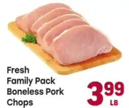Tony’s Fresh Market Fresh Family Pack Boneless Pork Chops offer