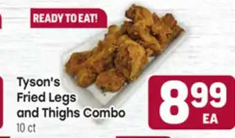 Tony’s Fresh Market Tyson's Fried Legs and Thighs Combo offer