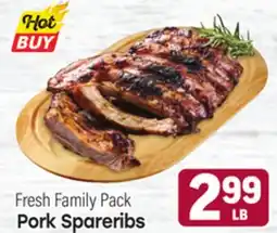 Tony’s Fresh Market Pork Spareribs offer
