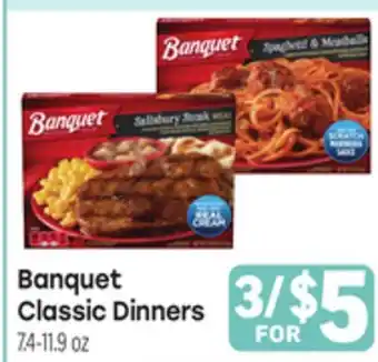 Tony’s Fresh Market Banquet Classic Dinners offer