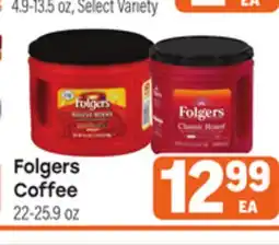 Tony’s Fresh Market Folgers Coffee offer