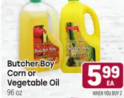 Tony’s Fresh Market Butcher Boy Corn or Corn or Vegetable Oil offer
