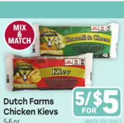 Tony’s Fresh Market Dutch Farms Chicken Kievs offer