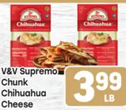 Tony’s Fresh Market V&V Supremo Chunk Chihuahua Cheese offer