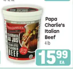 Tony’s Fresh Market Papa Charlie's Italian Beef offer