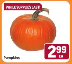 Tony’s Fresh Market Pumpkins offer