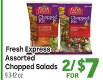 Tony’s Fresh Market Fresh Express Assorted Chopped Salads offer
