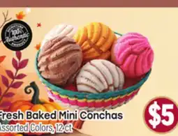 Tony’s Fresh Market Fresh Baked Mini Conchas offer
