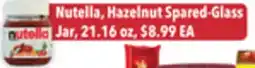 Tony’s Fresh Market Nutella, Hazelnut Spared-Glass Jar offer