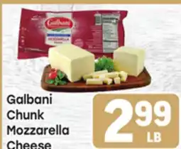 Tony’s Fresh Market Galbani Chunk Mozzarella Cheese offer
