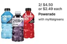 Walgreens Powerade offer