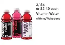 Walgreens Vitamin water offer