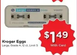 Kroger Kroger Eggs offer