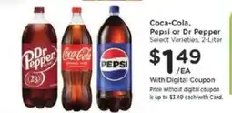 Kroger Coca-Cola, Pepsi or Dr Pepper offer