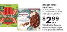 Kroger Häagen Dazs Ice Cream offer