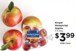 Kroger Kroger Honeycrisp Apples offer