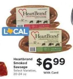 Kroger Heartbrand Smoked Sausage offer