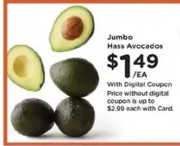 Kroger Jumbo Hass Avocados offer
