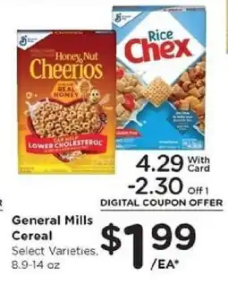 Kroger General Mills Cereal offer