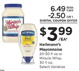 Kroger Hellmann's Mayonnaise offer