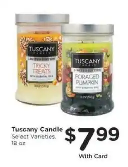 Kroger Tuscany Candle offer