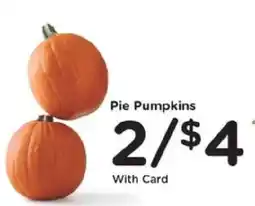 Kroger Pie Pumpkins offer