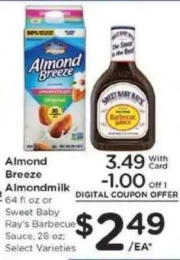 Kroger Sweet Baby Ray's Barbecue Sauce offer