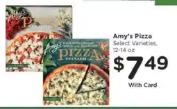 Kroger Amy's Pizza offer