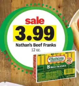 Meijer Nathan's Beef Franks offer