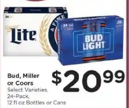 Kroger Bud, Miller or Coors offer