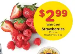 Kroger Strawberries or Raspberries offer