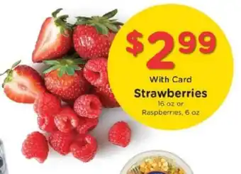 Kroger Strawberries or Raspberries offer