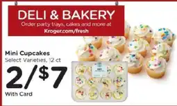 Kroger Mini Cupcakes offer