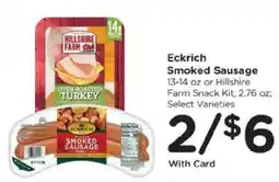 Kroger Eckrich Smoked Sausage offer
