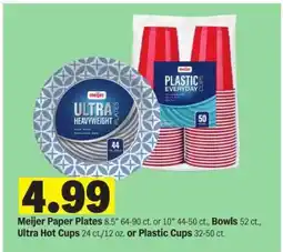 Meijer Meijer Paper Plates offer