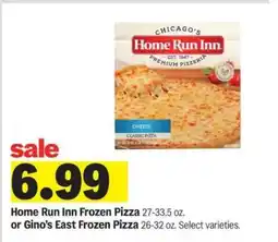 Meijer Home Run Inn Frozen Pizza or Gino’s East Frozen Pizza offer