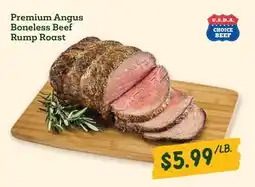 Sprouts Farmers Market Premium Angus Boneless Beef Rump Roast offer