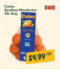 Sprouts Farmers Market Cuties Seedless Mandarins offer