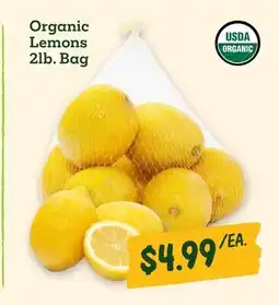 Sprouts Farmers Market Organic Lemons offer