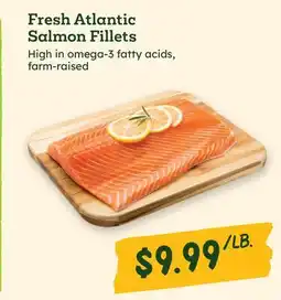 Sprouts Farmers Market Fresh Atlantic Salmon Fillets offer